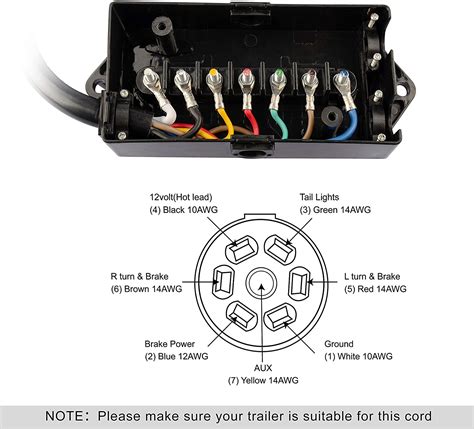 trailer light junction box|waterproof trailer wiring junction box.